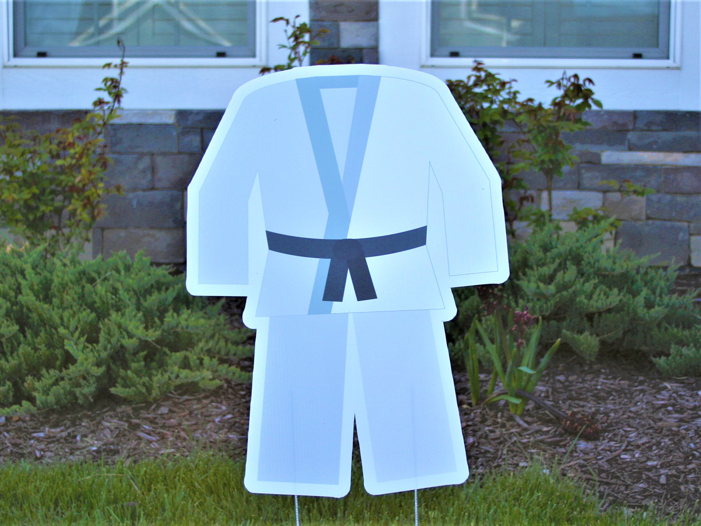 Karate | Yard Cards by Jess - Fort Wayne Indiana (NEI) Celebration